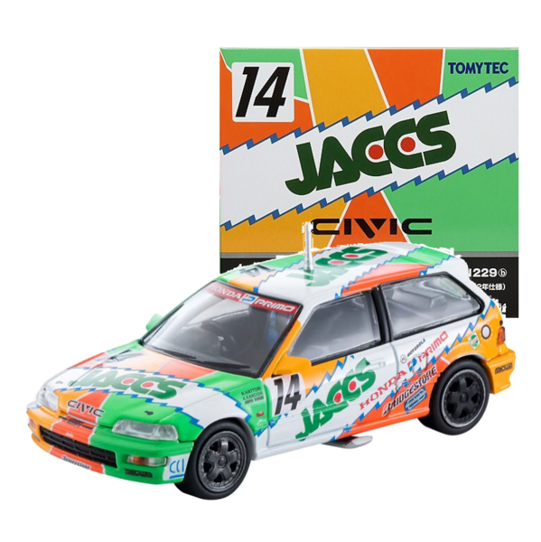 LV-N229b JACCS-CIVIC (1992 specification) Takara Tomy Auto a Escala Diecast