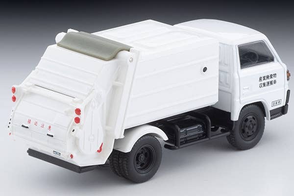 LV-N343b Mitsubishi Fuso Canter Cleaning Truck (White) with Figure Tomytec Auto a Escala Diecast - Imagen 4
