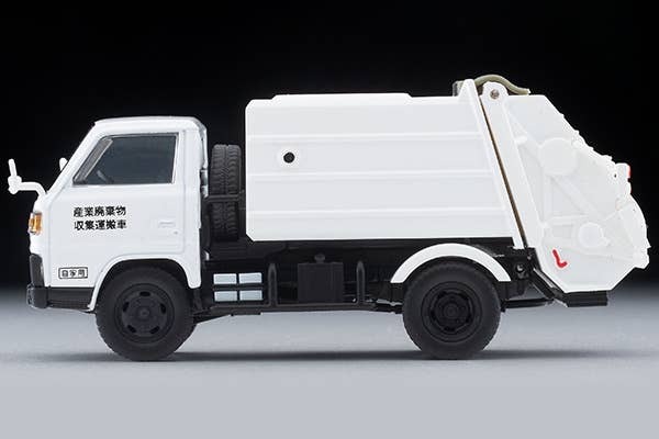 LV-N343b Mitsubishi Fuso Canter Cleaning Truck (White) with Figure Tomytec Auto a Escala Diecast - Imagen 5