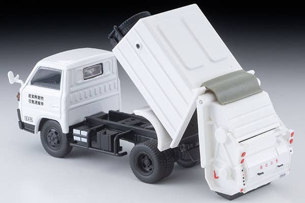 LV-N343b Mitsubishi Fuso Canter Cleaning Truck (White) with Figure Tomytec Auto a Escala Diecast - Imagen 9