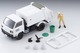 LV-N343b Mitsubishi Fuso Canter Cleaning Truck (White) with Figure Tomytec Auto a Escala Diecast miniatura 10