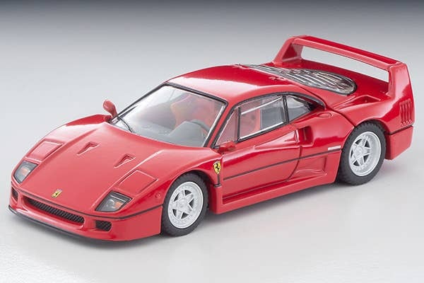 LV-N Ferrari F40 (1989) (Red)+ Tomytec Auto a Escala Diecast - Imagen 2