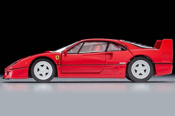 LV-N Ferrari F40 (1989) (Red)+ Tomytec Auto a Escala Diecast - Imagen 4