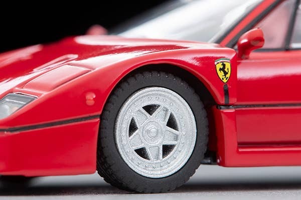 LV-N Ferrari F40 (1989) (Red)+ Tomytec Auto a Escala Diecast - Imagen 8
