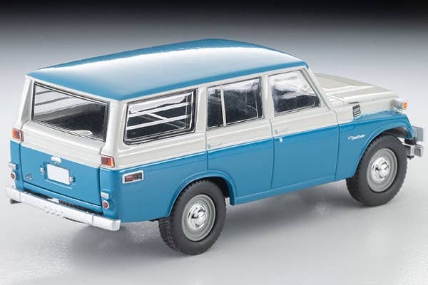 LV-104d Toyota Land Cruiser FJ56V Type (White/Blue) Tomytec Auto a Escala Diecast - Imagen 3