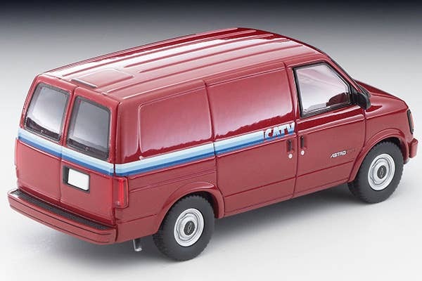 LV-N344a Chevrolet Astro Van (Red) Tomytec Auto a Escala Diecast - Imagen 3