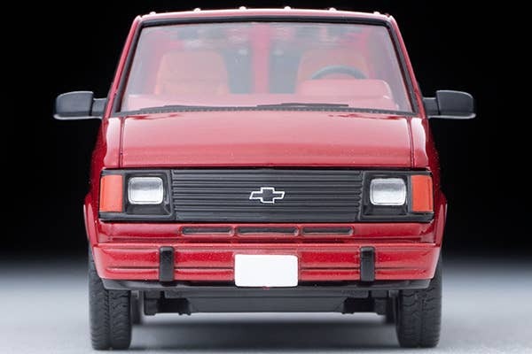LV-N344a Chevrolet Astro Van (Red) Tomytec Auto a Escala Diecast - Imagen 6