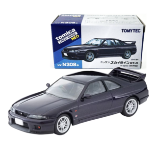 LV-N308a Nissan Skyline GT-RV-spec (purple) 95 year model