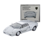 LV-N Lamborghini Countach 25th Anniversary (Silver) Tomytec Auto a Escala Diecast miniatura 1