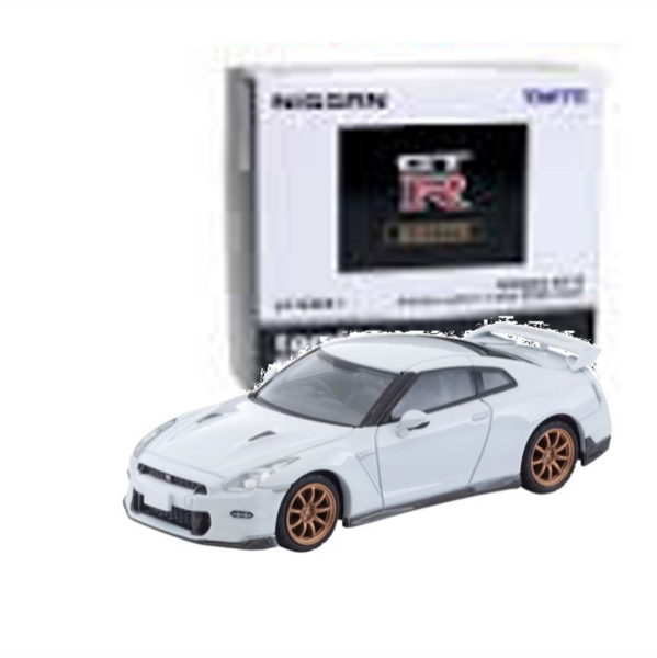 LV-N316c NISSAN GT-R Premium edition T-spec 2024 model (White) Tomytec Auto a Escala Diecast