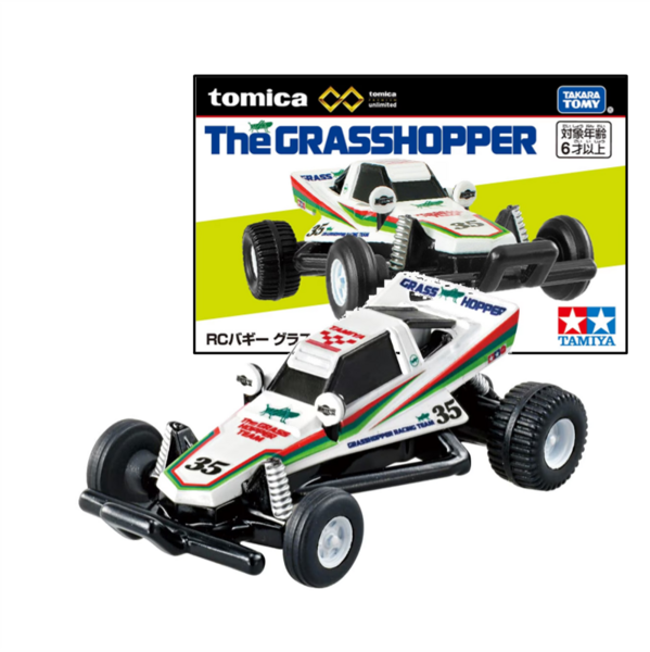 RC Buggy Grasshopper Takara Tomy Auto a Escala Diecast