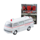 LV-N Big City 01 Nissan Caravan Ambulance (Shibuya Hospital) From Big City PARTIII Episode 7 Escape Runway Tomytec Auto a Escala Diecast miniatura 1