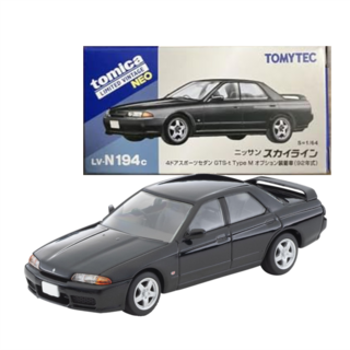 LV-N194c Nissan Skyline 4-door Sports Sedan GTS-t Type M (Black) Option Equipped Car 1992 Model