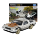 Back to the Future Time Machine (PART3/Railway Wheel Installation Ver.) Takara Tomy Auto a Escala Diecast miniatura 1