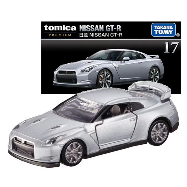 17 Nissan GT-R Takara Tomy Auto a Escala Diecast