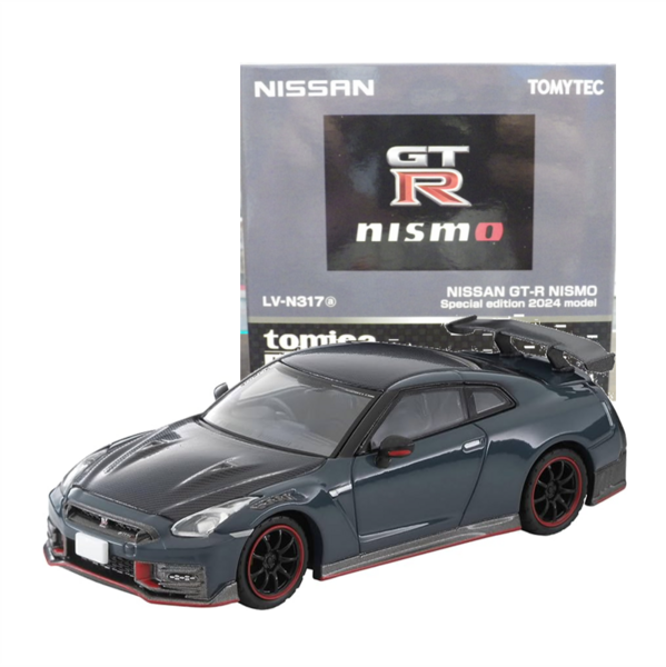 LV-N317a NISSAN GT-R NISMO Special Edition 2024 Model (Gray) Tomytec Auto a Escala Diecast