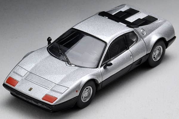 TLV-NEO Ferrari BB512 (Silver) Tomytec Auto a Escala Diecast - Imagen 2