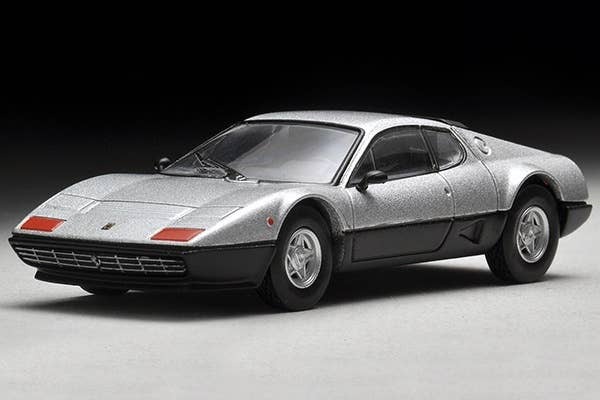 TLV-NEO Ferrari BB512 (Silver) Tomytec Auto a Escala Diecast - Imagen 4