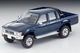 LV-N255a Toyota Hilux 4WD Pickup Double Cab SSR (Navy Blue) 1995 Tomytec Auto a Escala Diecast miniatura 2