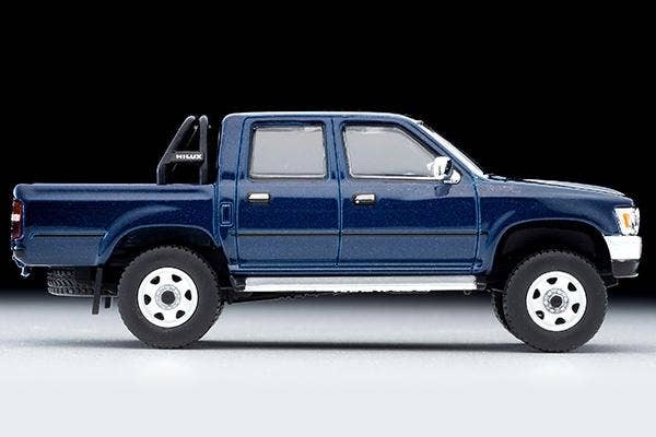 LV-N255a Toyota Hilux 4WD Pickup Double Cab SSR (Navy Blue) 1995 Tomytec Auto a Escala Diecast - Imagen 5