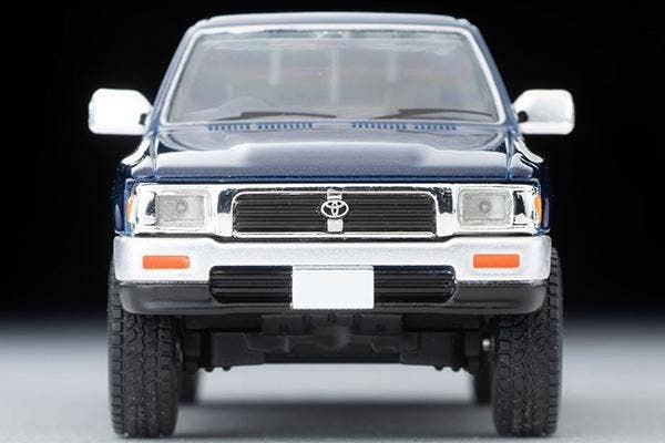 LV-N255a Toyota Hilux 4WD Pickup Double Cab SSR (Navy Blue) 1995 Tomytec Auto a Escala Diecast - Imagen 6