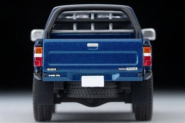 LV-N255a Toyota Hilux 4WD Pickup Double Cab SSR (Navy Blue) 1995 Tomytec Auto a Escala Diecast - Imagen 7