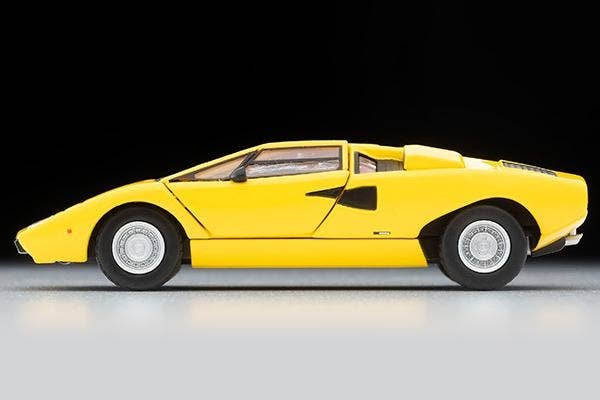 LV-N Lamborghini Countach LP400 (Yellow) Tomytec Auto a Escala Diecast - Imagen 4