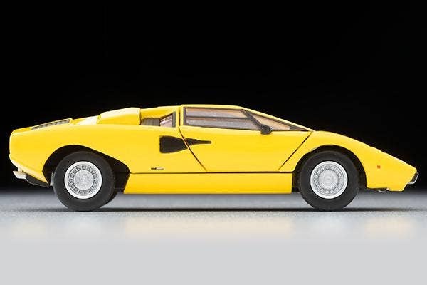 LV-N Lamborghini Countach LP400 (Yellow) Tomytec Auto a Escala Diecast - Imagen 5