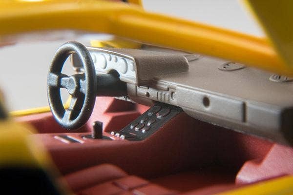 LV-N Lamborghini Countach LP400 (Yellow) Tomytec Auto a Escala Diecast - Imagen 8
