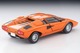 LV-N Lamborghini Countach LP400 (Orange) Tomytec Auto a Escala Diecast miniatura 3