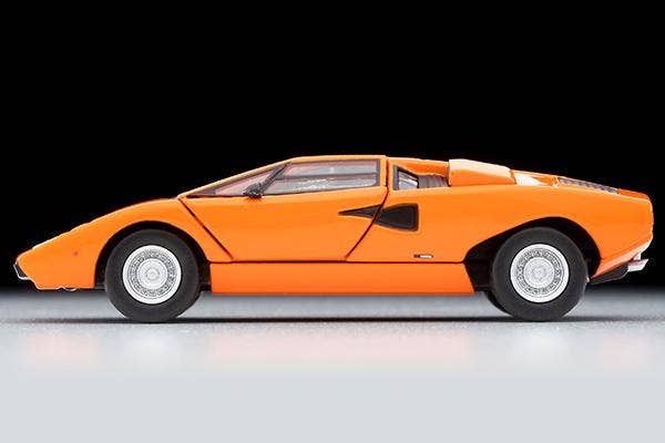 LV-N Lamborghini Countach LP400 (Orange) Tomytec Auto a Escala Diecast - Imagen 4