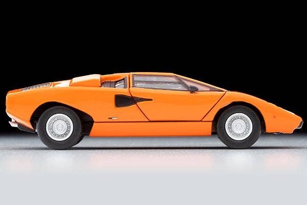 LV-N Lamborghini Countach LP400 (Orange) Tomytec Auto a Escala Diecast - Imagen 5