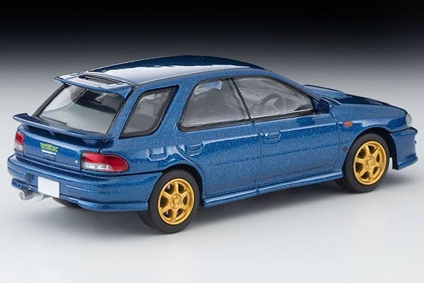 LV-N274a Subaru Impreza Pure Sports Wagon WRX STi Ver.VI Limited (Blue) 1999 Tomytec Auto a Escala Diecast - Imagen 3