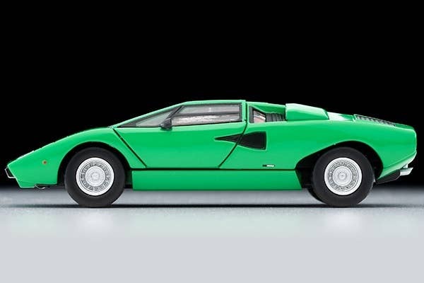 LV-N Lamborghini Countach LP400 (Green) Tomytec Auto a Escala Diecast - Imagen 4