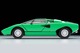 LV-N Lamborghini Countach LP400 (Green) Tomytec Auto a Escala Diecast miniatura 4