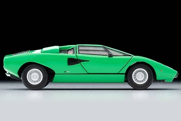 LV-N Lamborghini Countach LP400 (Green) Tomytec Auto a Escala Diecast - Imagen 5