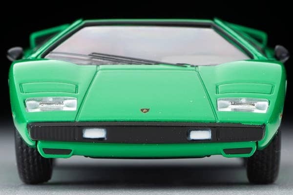 LV-N Lamborghini Countach LP400 (Green) Tomytec Auto a Escala Diecast - Imagen 6