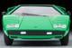 LV-N Lamborghini Countach LP400 (Green) Tomytec Auto a Escala Diecast miniatura 6