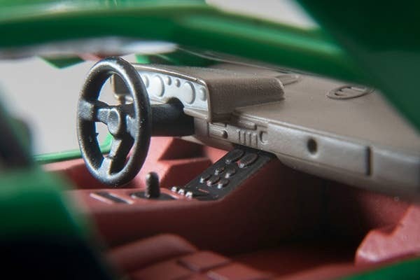 LV-N Lamborghini Countach LP400 (Green) Tomytec Auto a Escala Diecast - Imagen 8