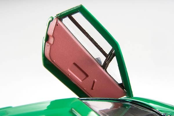 LV-N Lamborghini Countach LP400 (Green) Tomytec Auto a Escala Diecast - Imagen 9