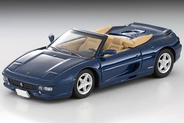 TLV-NEO Ferrari F355 Spider (Dark Blue) Tomytec Auto a Escala Diecast - Imagen 2
