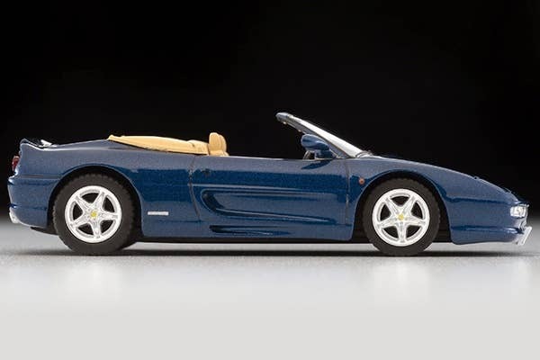 TLV-NEO Ferrari F355 Spider (Dark Blue) Tomytec Auto a Escala Diecast - Imagen 5