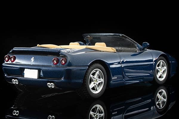 TLV-NEO Ferrari F355 Spider (Dark Blue) Tomytec Auto a Escala Diecast - Imagen 10