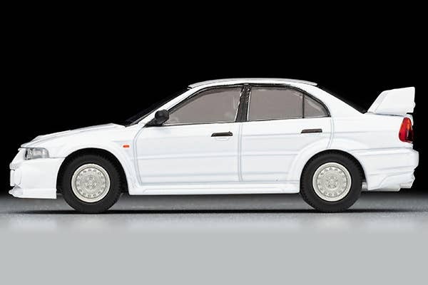 LV-N190e Mitsubishi Lancer RS Evolution VI (White) Tomytec Auto a Escala Diecast - Imagen 4