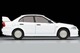 LV-N190e Mitsubishi Lancer RS Evolution VI (White) Tomytec Auto a Escala Diecast miniatura 5