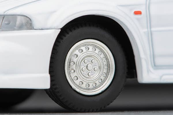 LV-N190e Mitsubishi Lancer RS Evolution VI (White) Tomytec Auto a Escala Diecast - Imagen 8