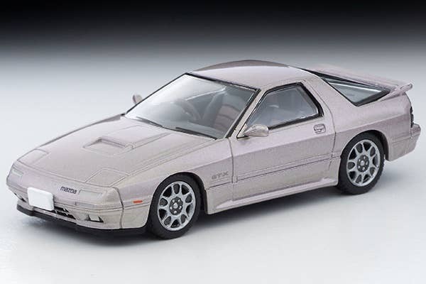LV-N192h Mazda Savanna RX-7 GT-X (Winning Silver M) 89 Tomytec Auto a Escala Diecast - Imagen 2