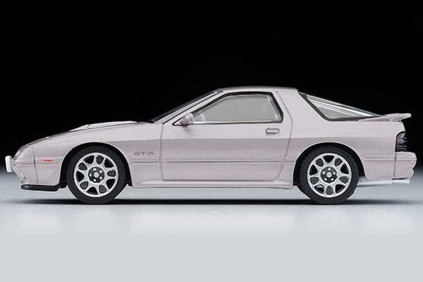 LV-N192h Mazda Savanna RX-7 GT-X (Winning Silver M) 89 Tomytec Auto a Escala Diecast - Imagen 4