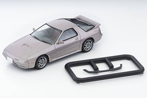 LV-N192h Mazda Savanna RX-7 GT-X (Winning Silver M) 89 Tomytec Auto a Escala Diecast - Imagen 10