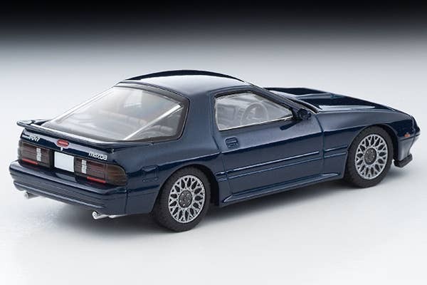 LV-N192g Mazda Savanna RX-7 GT-X (Navy) 90 year Tomytec Auto a Escala Diecast - Imagen 3